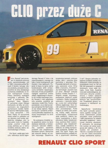 Renault Clio Sport Trophy